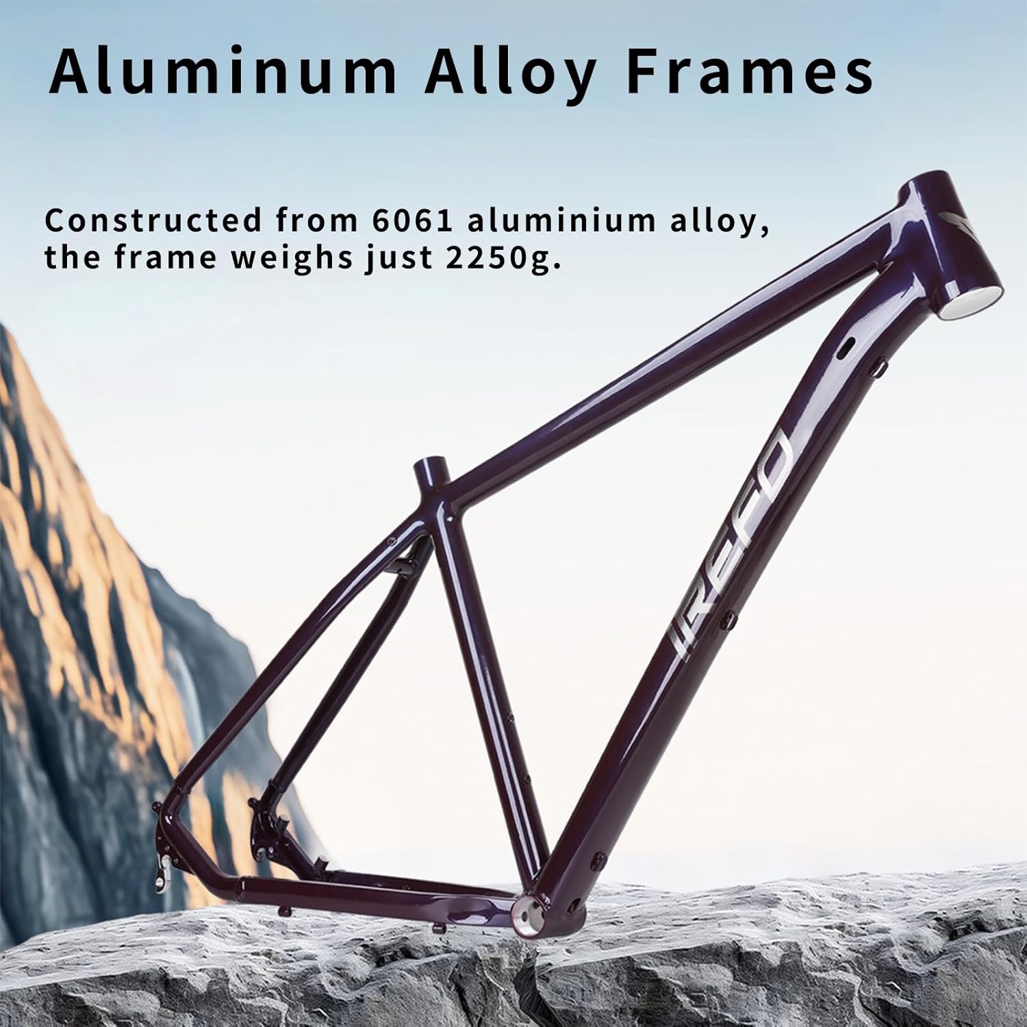 Mountain Bikes Frame 27.5er 29er Hardtail Frame 17'' 19'' Disc Brake Aluminum Alloy Frames QR 135mm 135mm Quick Release
