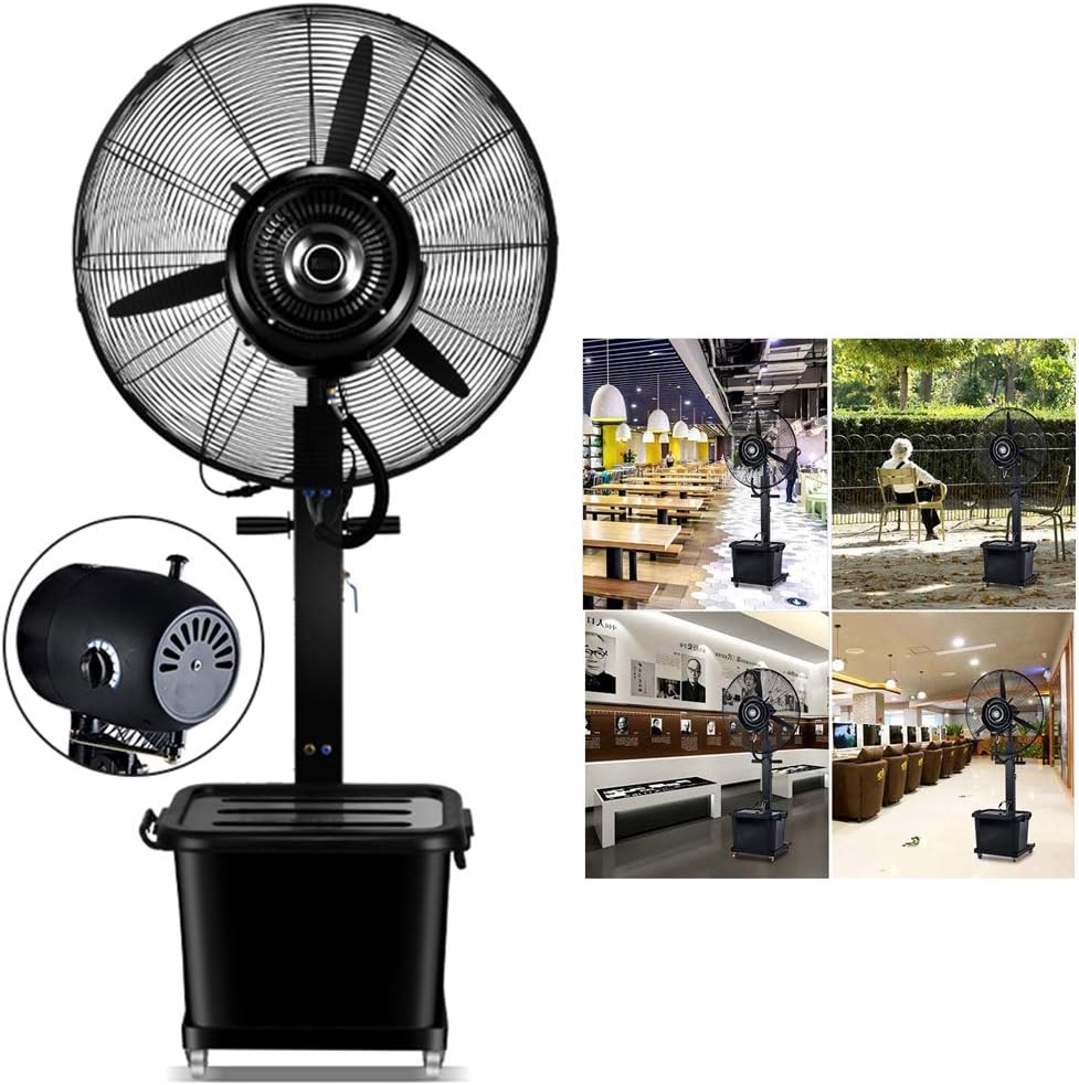 ventilatore da pavimento esterno per patii