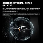 Antigravity A1 Infinity Bundle with Passport Holder (3 High-Capacity Batteries) - 8K 360 Drone for Immersive Flight, Point-to-Fly Motion Control, Obstacle Avoidance, Deep Track, Auto Return, 10km Transmission, Auto Edit