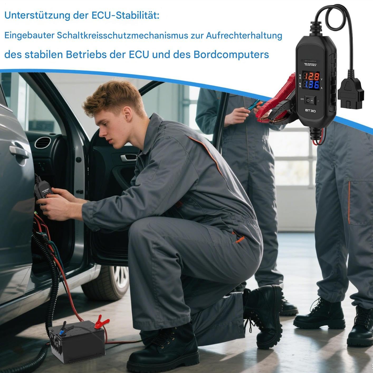 Sauveur De Mémoire Pour Batterie Câble D'Alimentation De Batterie Auto | Accessoires Auto Pour Atelier - Entretien & Réparation Camion Protection