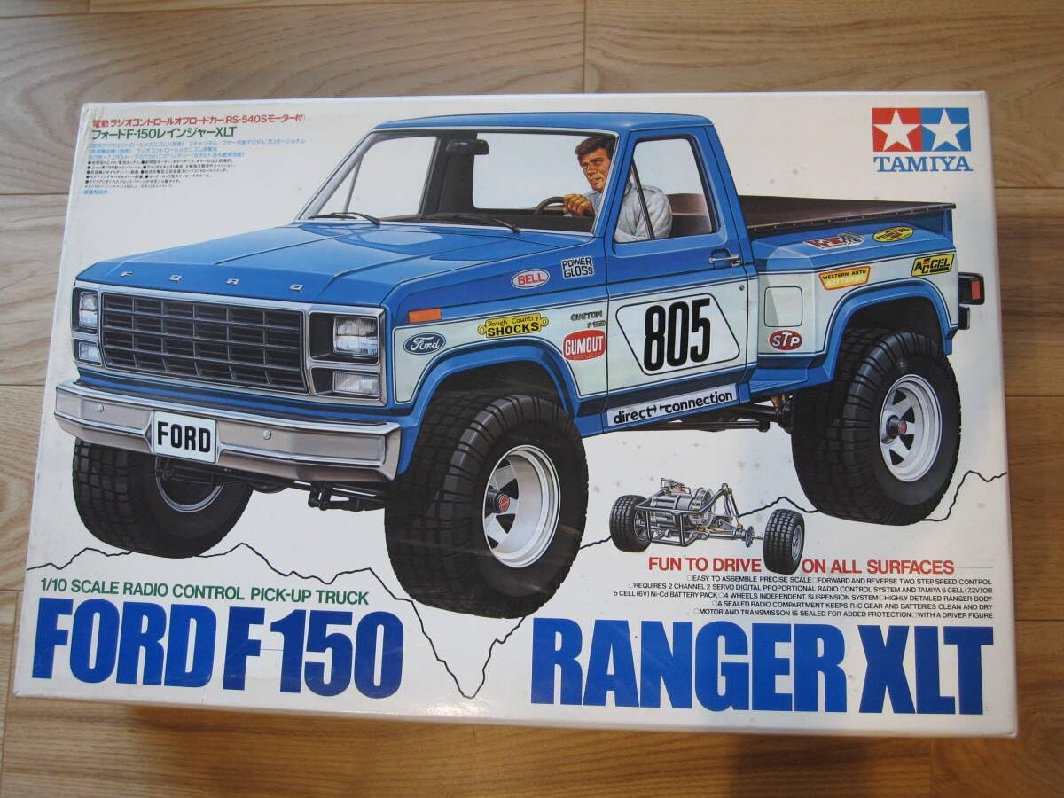 未組立 タミヤ 1/10 フォードF-150 レインジャー XLT ラジオ