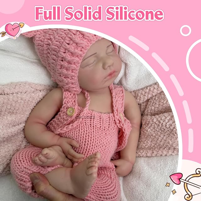 Foto 4 de 8 de Oppaionaho Muñecas realistas de silicona Loulou Girl de 50.8 cm de cuerpo