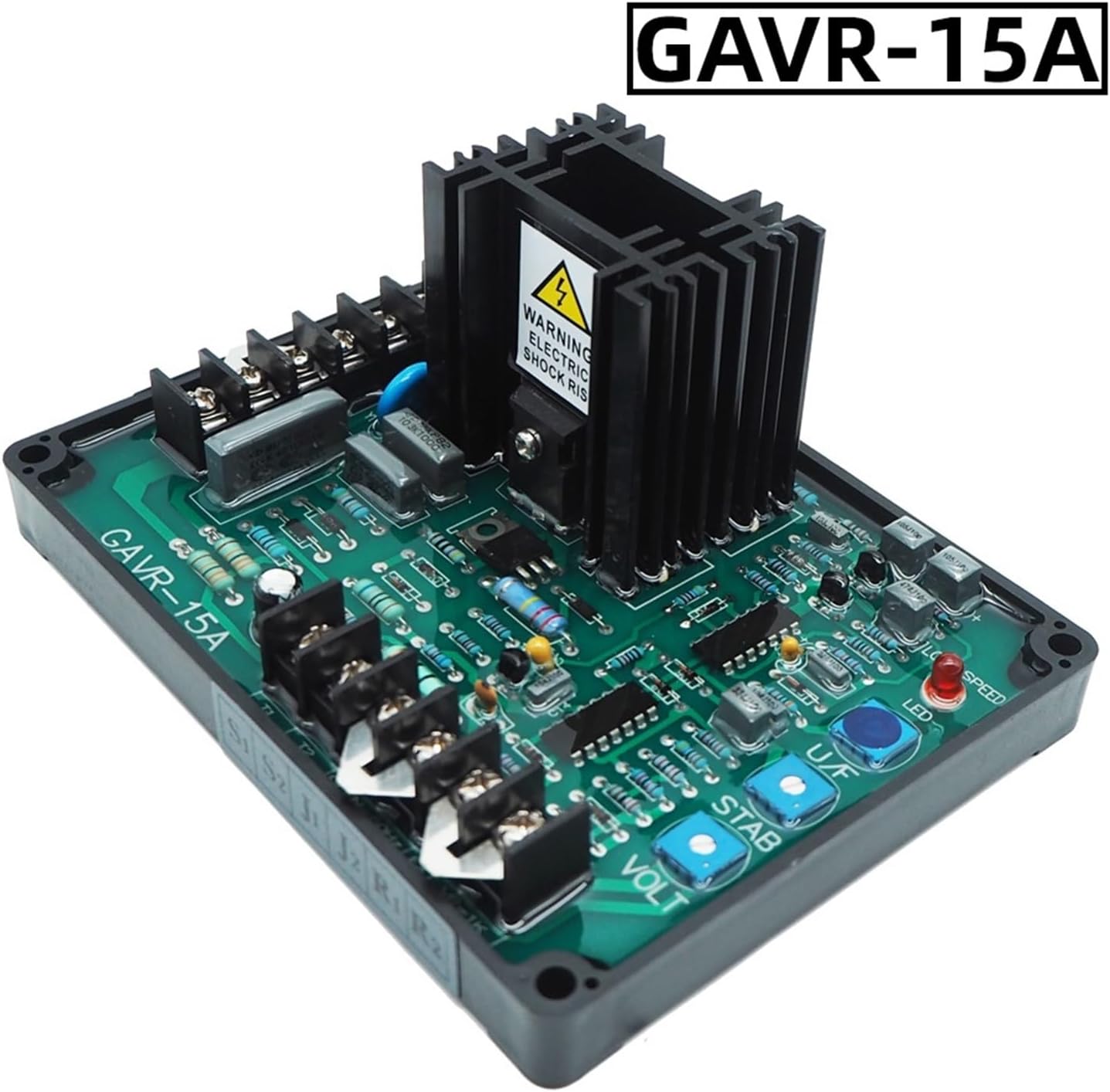GAVR-20A GAVR-20B Universal Brushless Generator Automatic Voltage Regulator Voltage Stabilizer Regulator GAVR 20A 20B 12A 15A Control Panel Module(GAVR-15A Potentiomet)