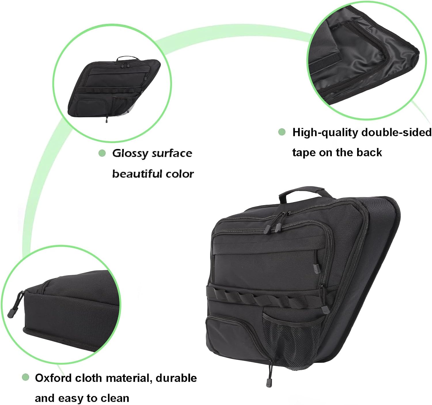 PIUGILH Car Trunk Window Storage Bag Compatible with Honda CRV 2004 2005 2006 Accessories, Car Rear Window Storage Bag Organizer