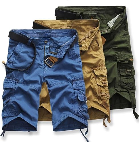 beautyjourney Pantaloncini Uomo Basket Running Palestra Calcio Bici Pantaloni Corti Uomo Sportivi Estate Shorts Uomo Sportivi Cotone Estivo Moda Uomo Lavoro Short Pantalone Pantaloni Corti