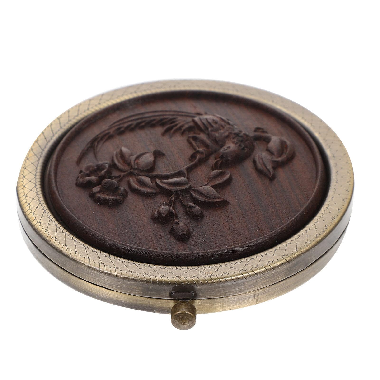 Miroir de maquillage pliable FOMIYES x3 | Petit miroir double face vintage