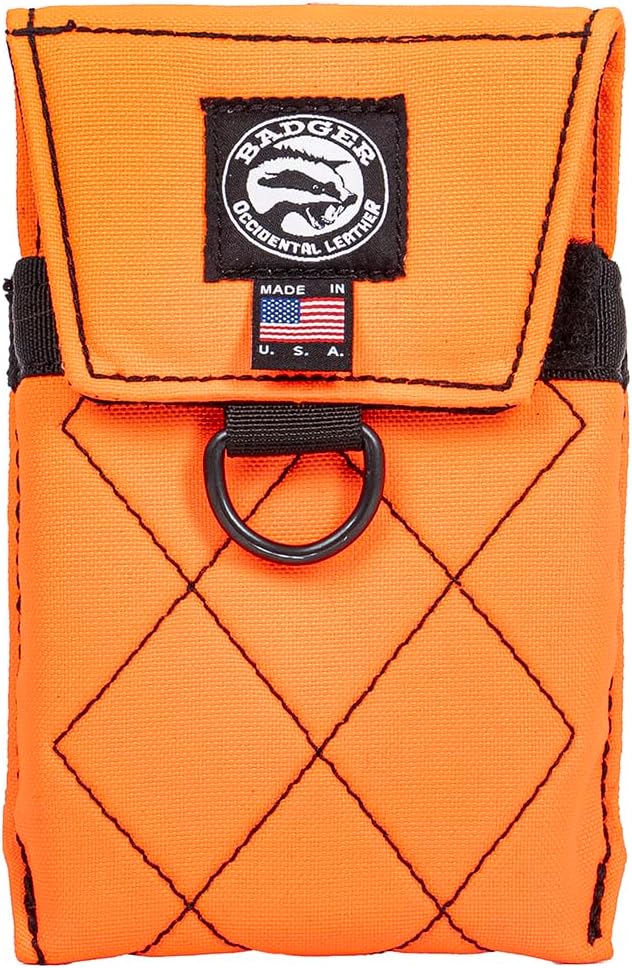 454054 Badger Phone Holster - Hi Vis Orange