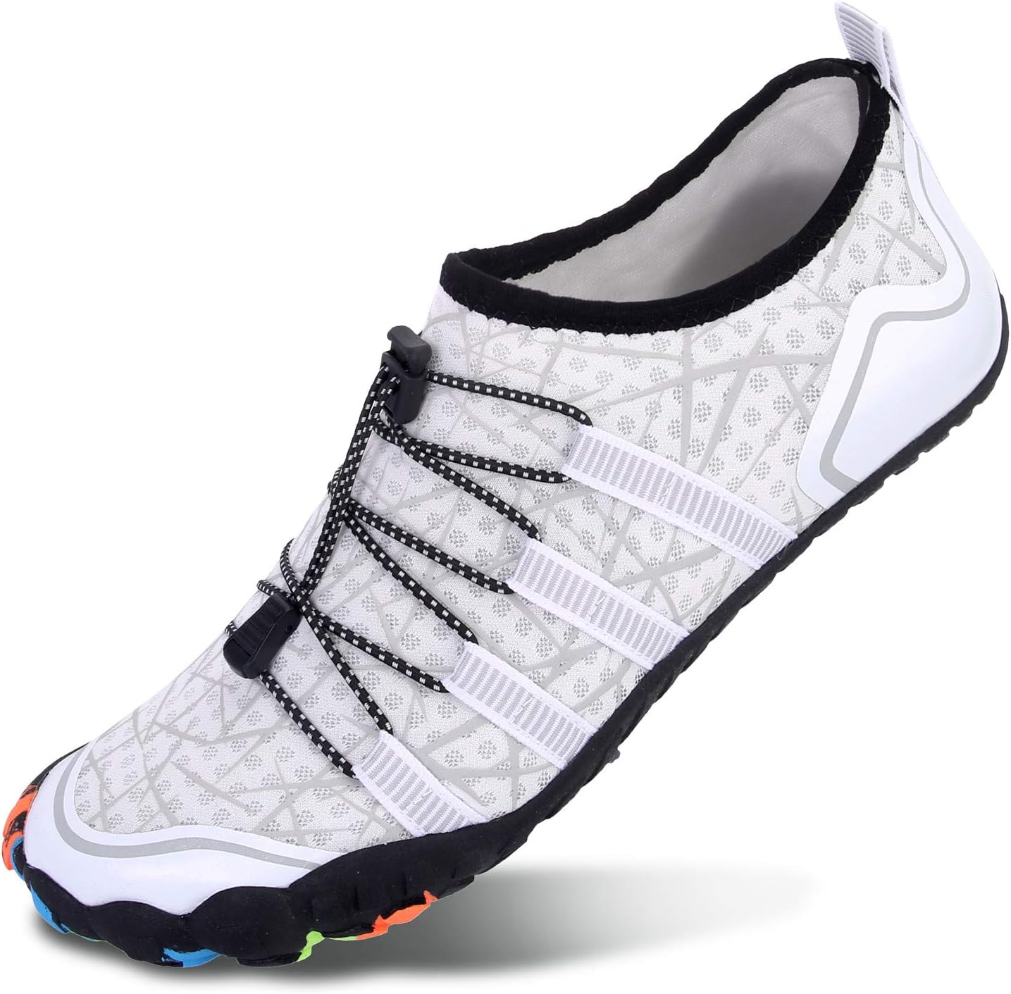 L-RUN Athletic Hiking Water Shoes Mens Womens Barefoot Aqua Swim Walking Shoes