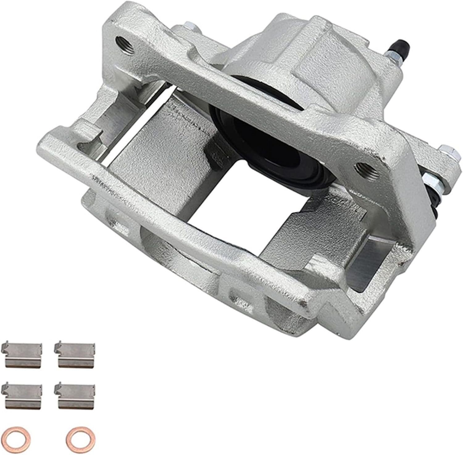 2x Front Disc Brake Caliper W/Bracket for 08-13 Chrysler Town&Country,for 08-15 Dodge Grand/07-10 Nitro, for 09-12 VW Routan, for Jeep 08-12 Liberty/ 07-12 Wrangler, for Ram 12-13 C/V 18B5044 18B5045