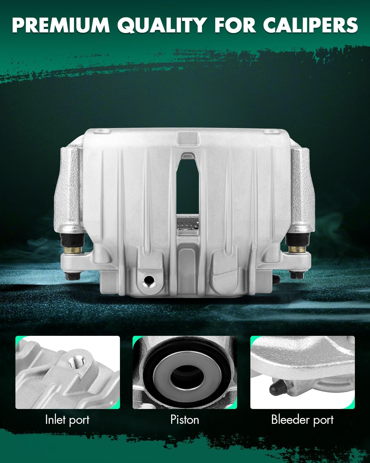 SCITOO 18-B4764 18-B4765 Disc Brake Calipers Assembly with Bracket Fit For Cadillac 2002-2006,For Chevrolet 2000-2007,For Ford 1999-2000,For GMC 2000-2007