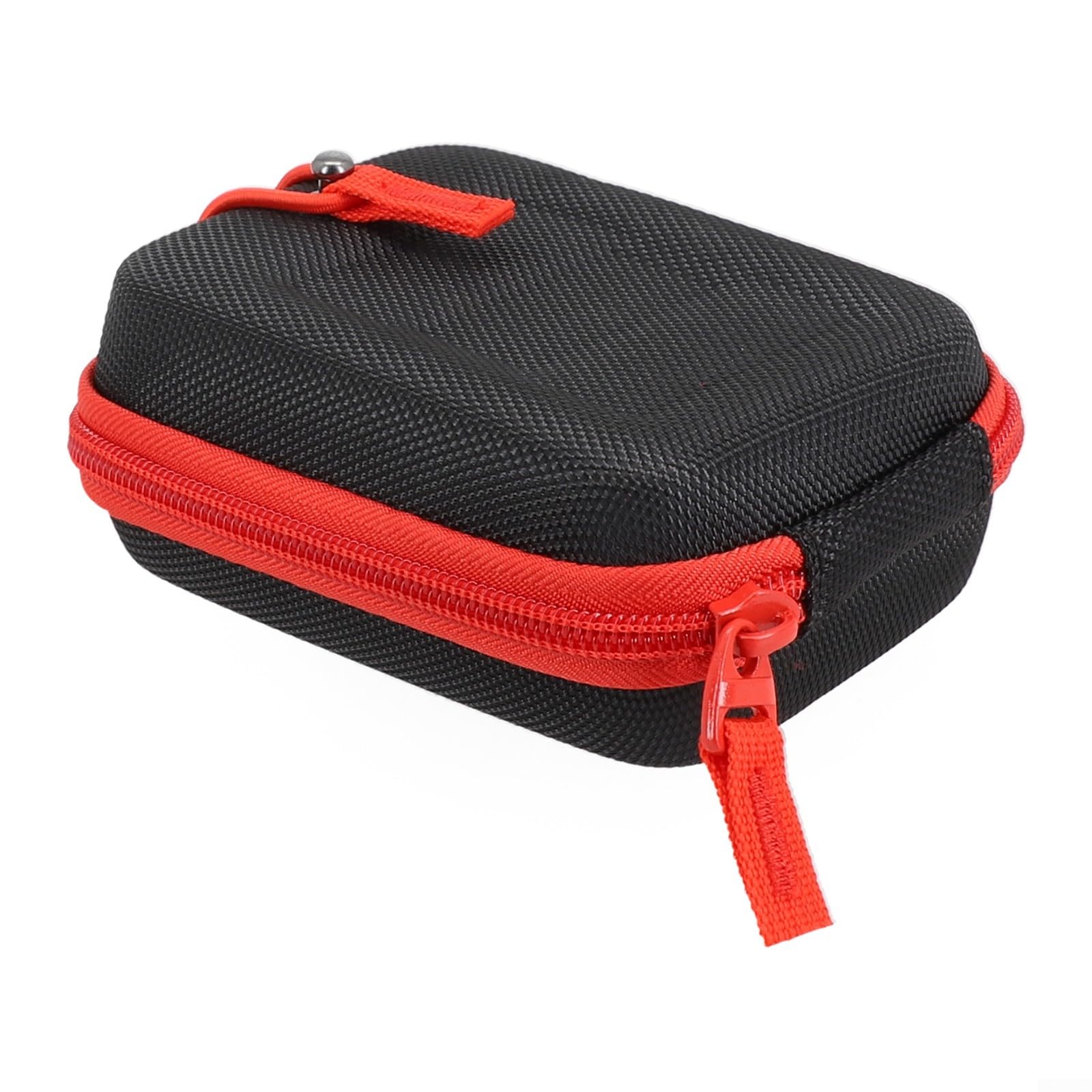Hard Shell Golf Rangefinder Bag EVA Protective Case Hunting Scope Pouch Wear Resistant with Lanyard Fits Units(Red)