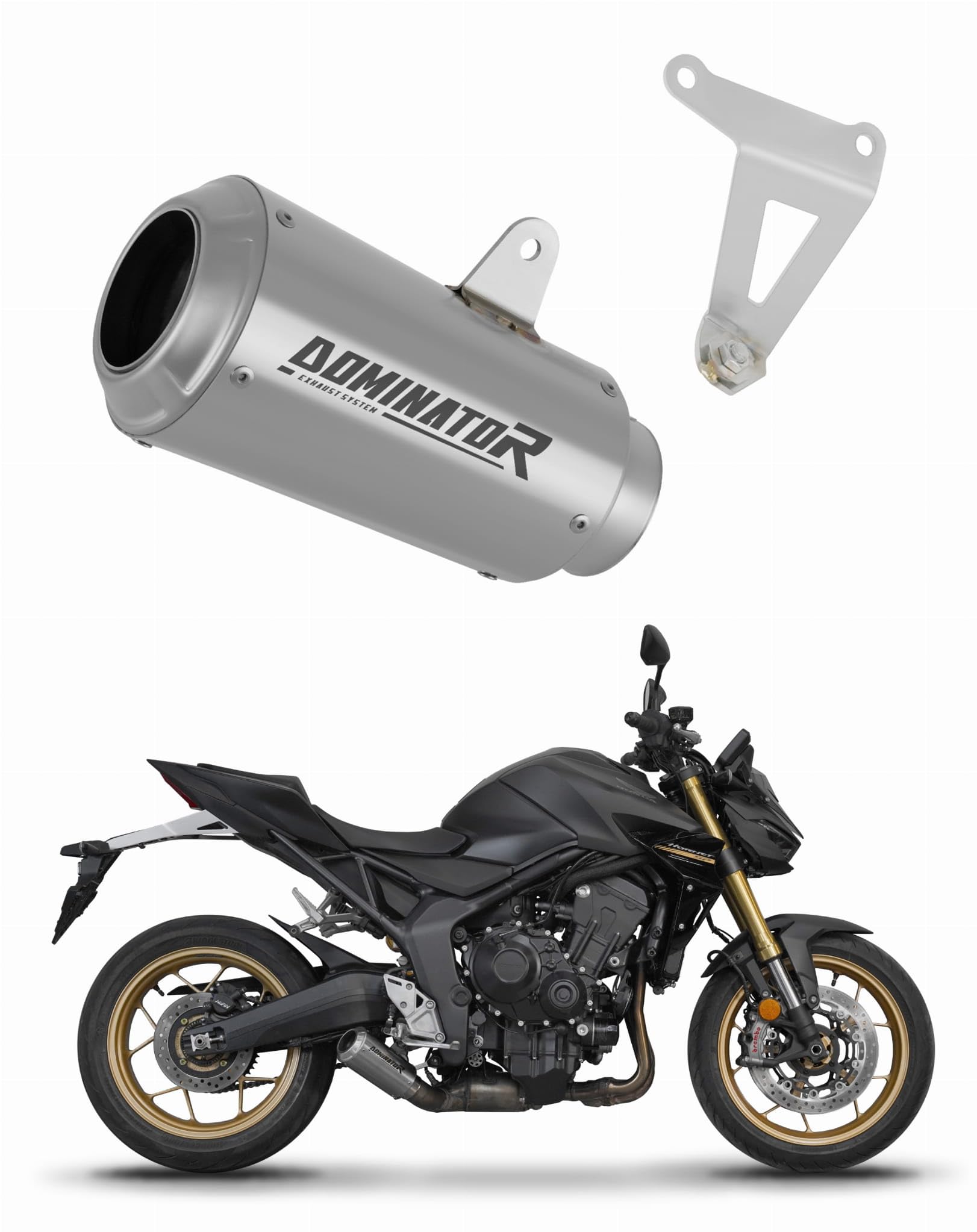 DOMINATOR Silenciador Escape GPS compatible con CB 1000 Hornet/SP 2025