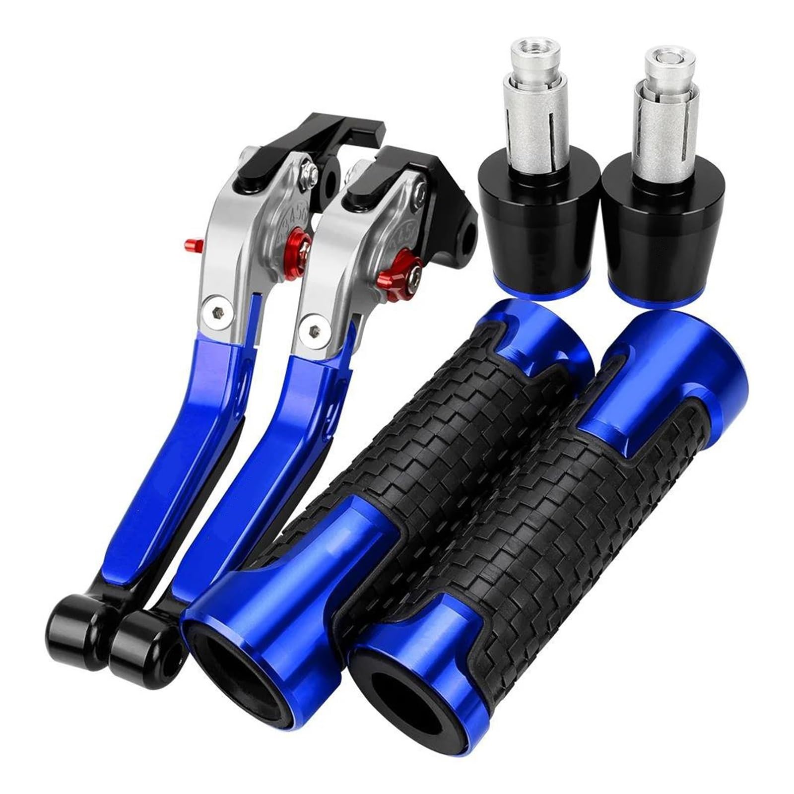 Mamxvkvzeu A2 Motorbike Brake Clutch Handle Levers For Suzuki Gsxr1000 K7 K8 Gsxr Gsx-R 1000 Gsx R1000 2007 2008 Motorcycle Clutch Brake Lever Handlebar Grips Ends(A2)