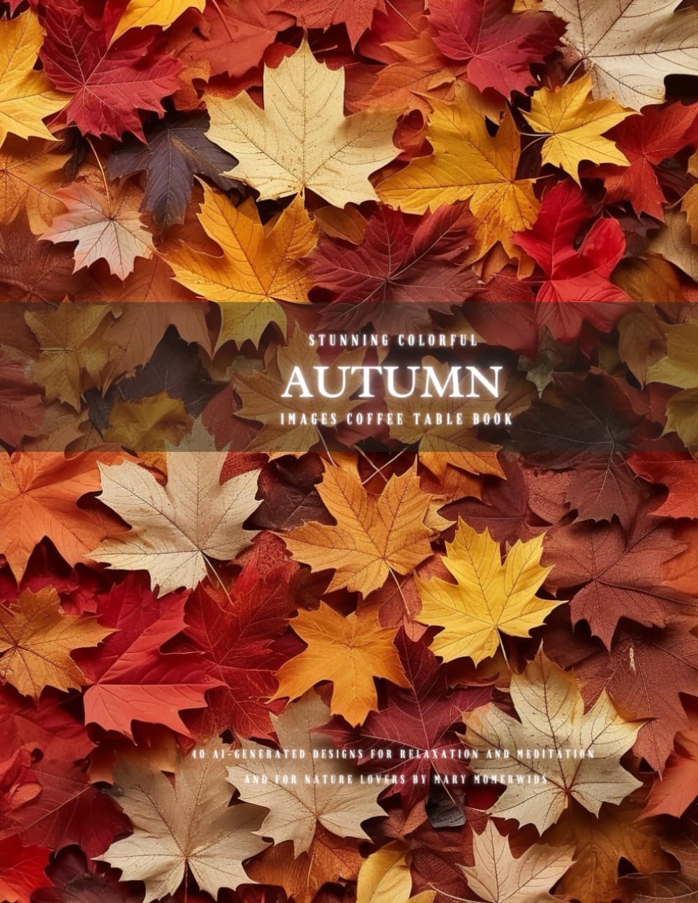 Stunning Colorful Autumn Images Coffee Table Book: 40 AI-Generated Designs for Relaxation and Meditation and for Nature Lovers