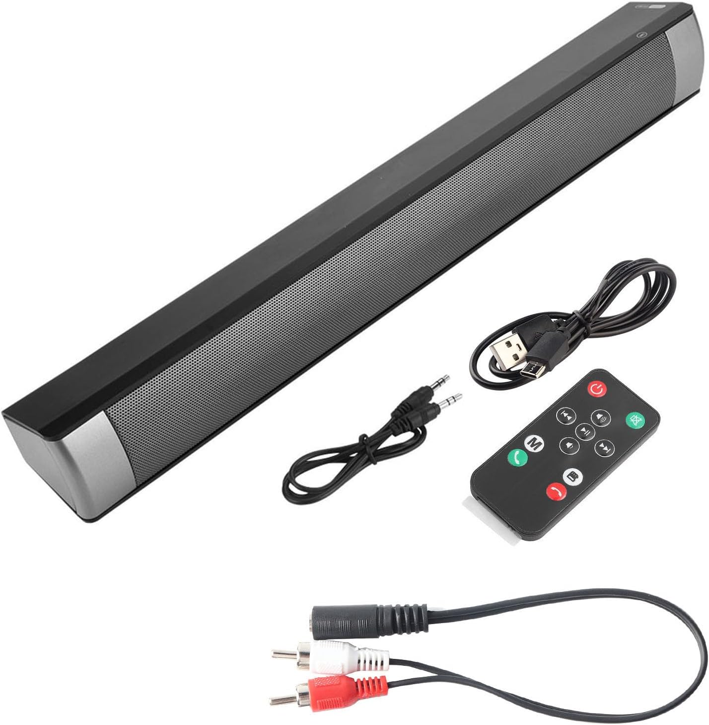 Home Theater Systems, Home Theater Receiver Home Theater Speakers HD Sound Speaker Stereo Subwoofer Memory Card Audio Player for Home Theater