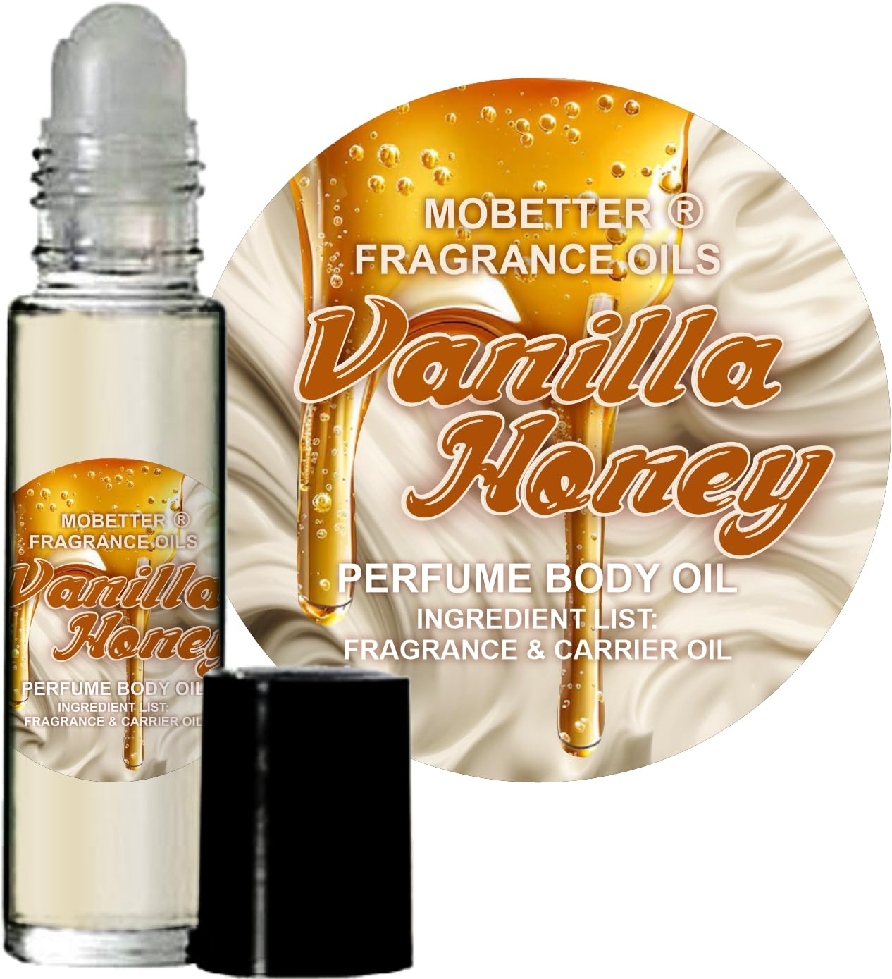 MOBETTER FRAGRANCE OILS Vanilla Honey Perfume Body Oil