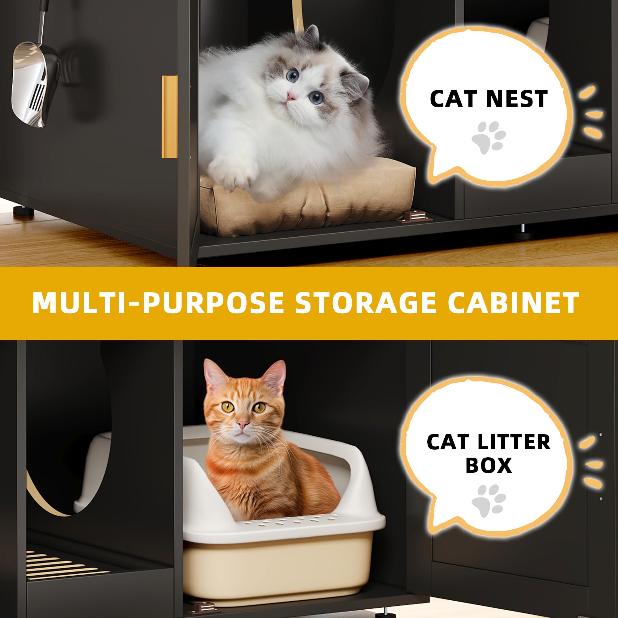 Mini Cat Pool Table Snapklik.com : DWVO 4 In 1 Cat Toys Mini Pool Table For Cats, Litter ...