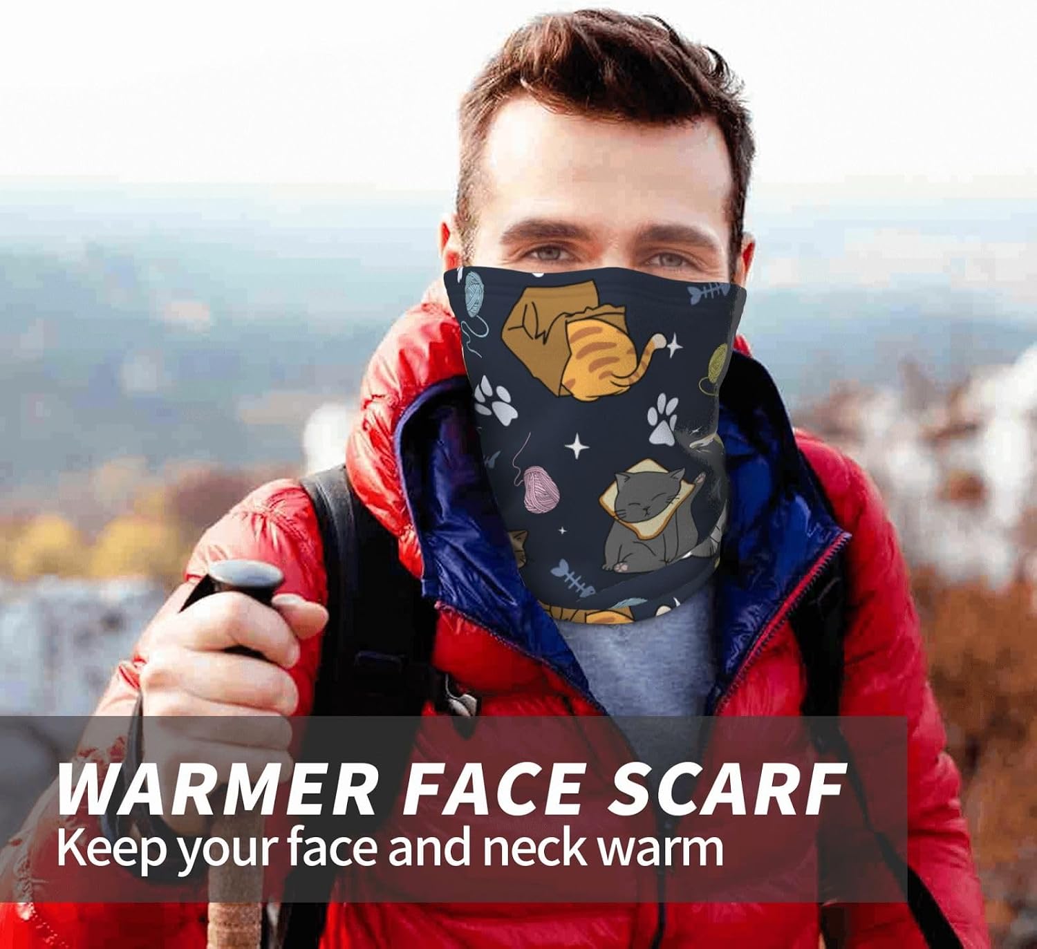 Butterflies Neck Gaiter Face Mask Men Women Bandana Face Mask Chemo Hats Headwear