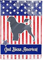 Vista 550 de Caroline's Treasures BB4243GF Bandera de jardín con texto en inglés «Merry Christmas» con texto en inglés «Merry Christmas», bandera decorativa