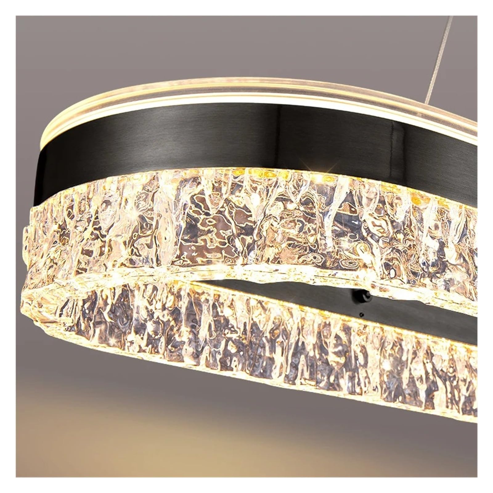 Generico Moderno ristorante lungo lampadario di cristallo decorazione della casa luci soggiorno tavolo da pranzo lampada a sospensione apparecchi illuminazione for interni,lampadario