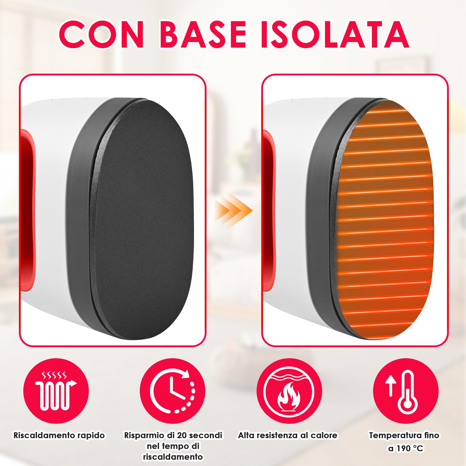Mini Pressa a Caldo, Stampante per Tessuti con 3 Modalità, Pressa a Caldo Portatile per T-shirt, Cappelli, Scarpe, Borse