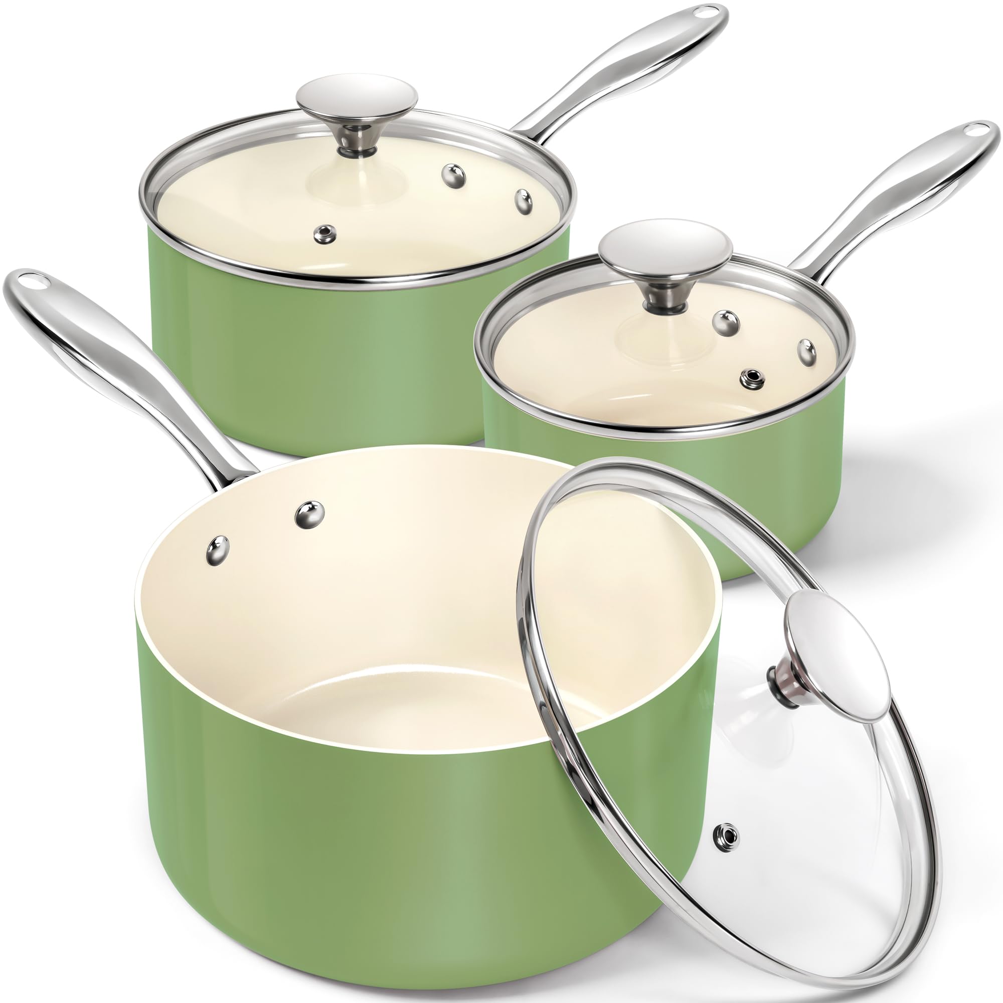 Ollas pequeñas de 2 y 3 cuartos para cocinar recetas saludables en familia