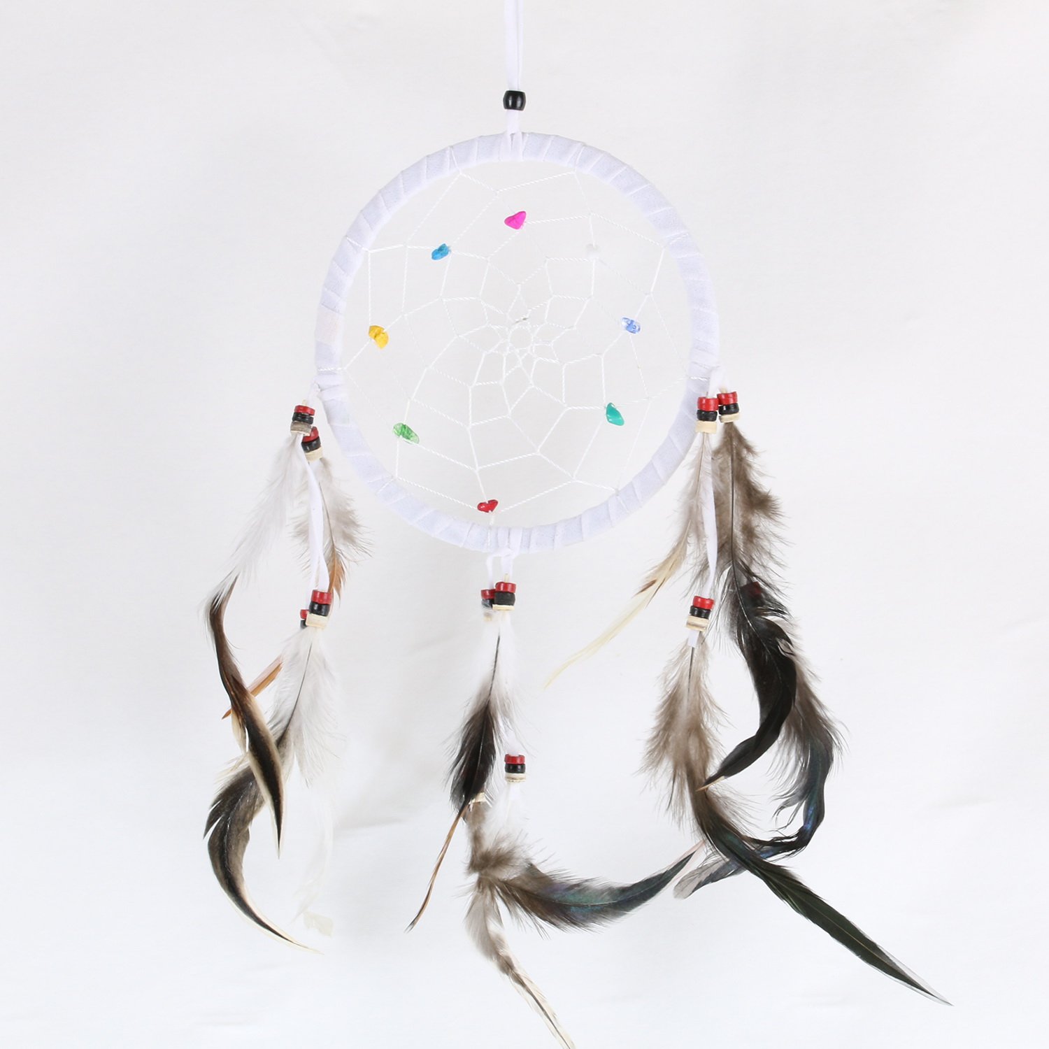 ART-CRAFT Traumfänger einfach Ø 14 cm dunkel blau