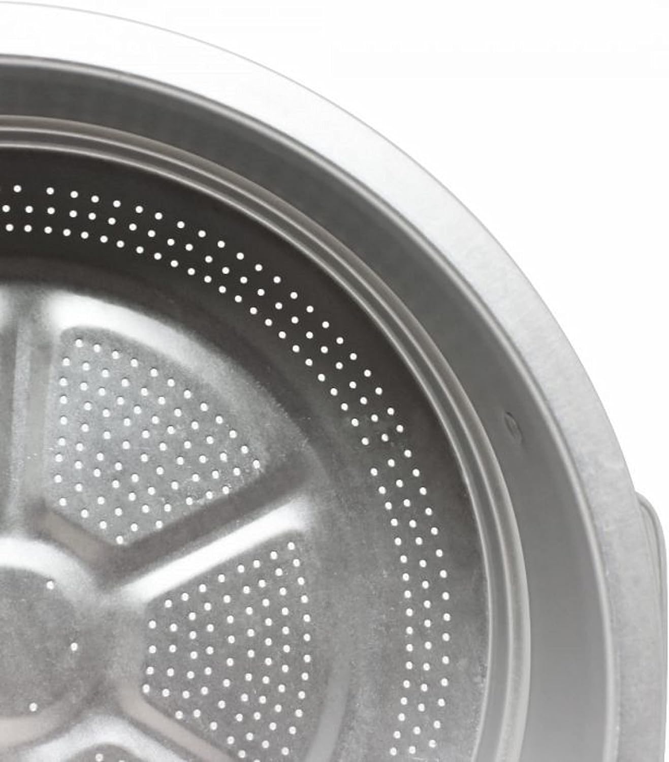 TrueCraftware- 15" x 20-1/4" Aluminum 3 Tier Steamer Set 1/8” hole size- Steamer for Cooking Pot Food Steam Pots with Lid for Cooking Vegetables Seafood Soups Stews and Pasta