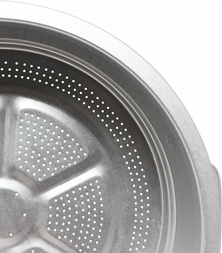 Miniatura 2 de Juego de vaporizador de aluminio de 3 niveles de 11 38 pulgadas x 12 12 pulgadas, tamaño de agujero de 18 pulgadas, olla de vapor multiusos,