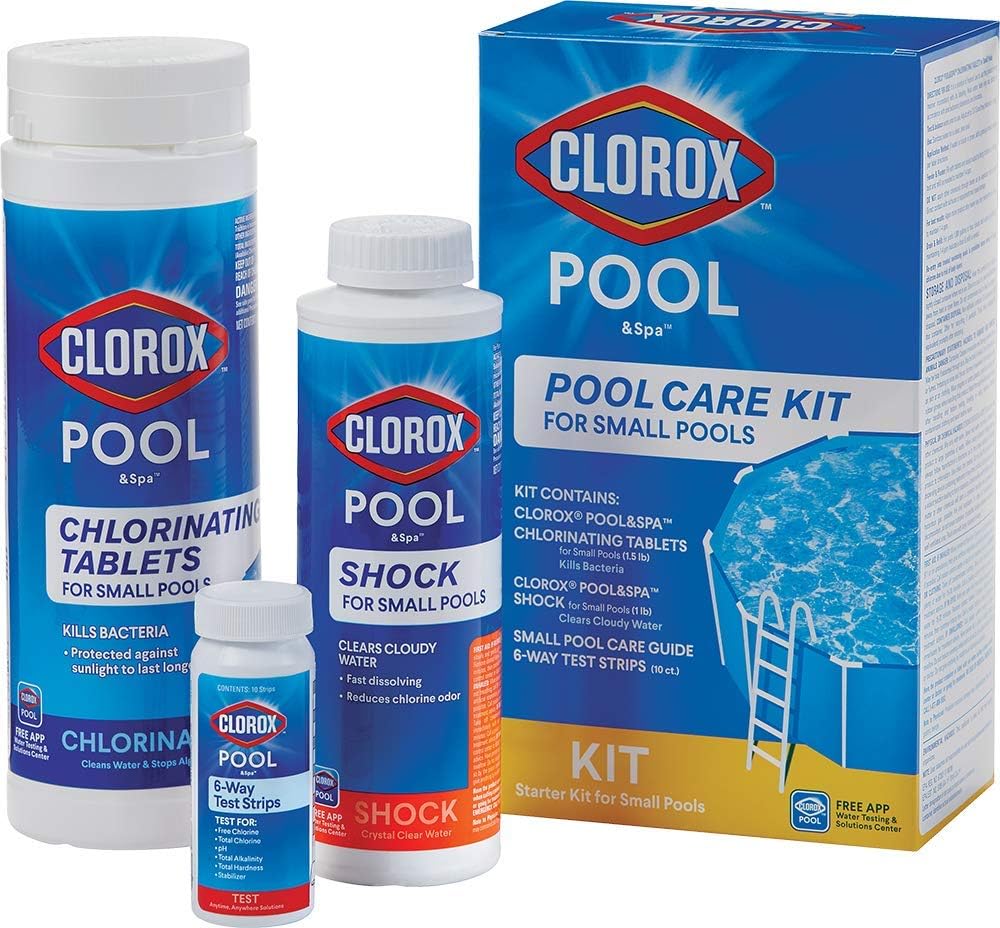 Clorox Pool&Spa Pool Care Kit for Small Pools (Packaging may vary)