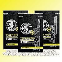 Vista 1 de Lancer Tactical Pro Series 0.01 oz Tracer Airsoft BBS 4000 RoundsX3