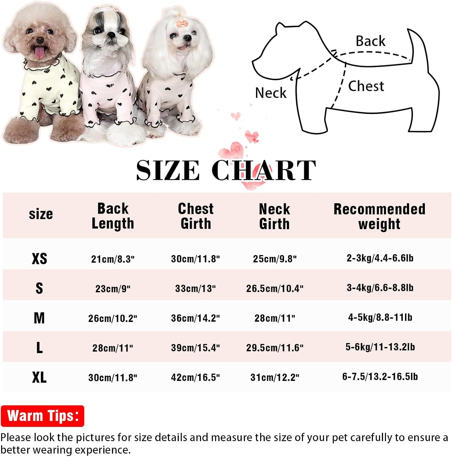 Vêtements pour Petits Chiens, Chats – Été et Automne – Chemise Extensible à Volants à Manches Longues pour Chihuahua, Schnauzer, Shih Tzu Yorkshire (café, Taille S)