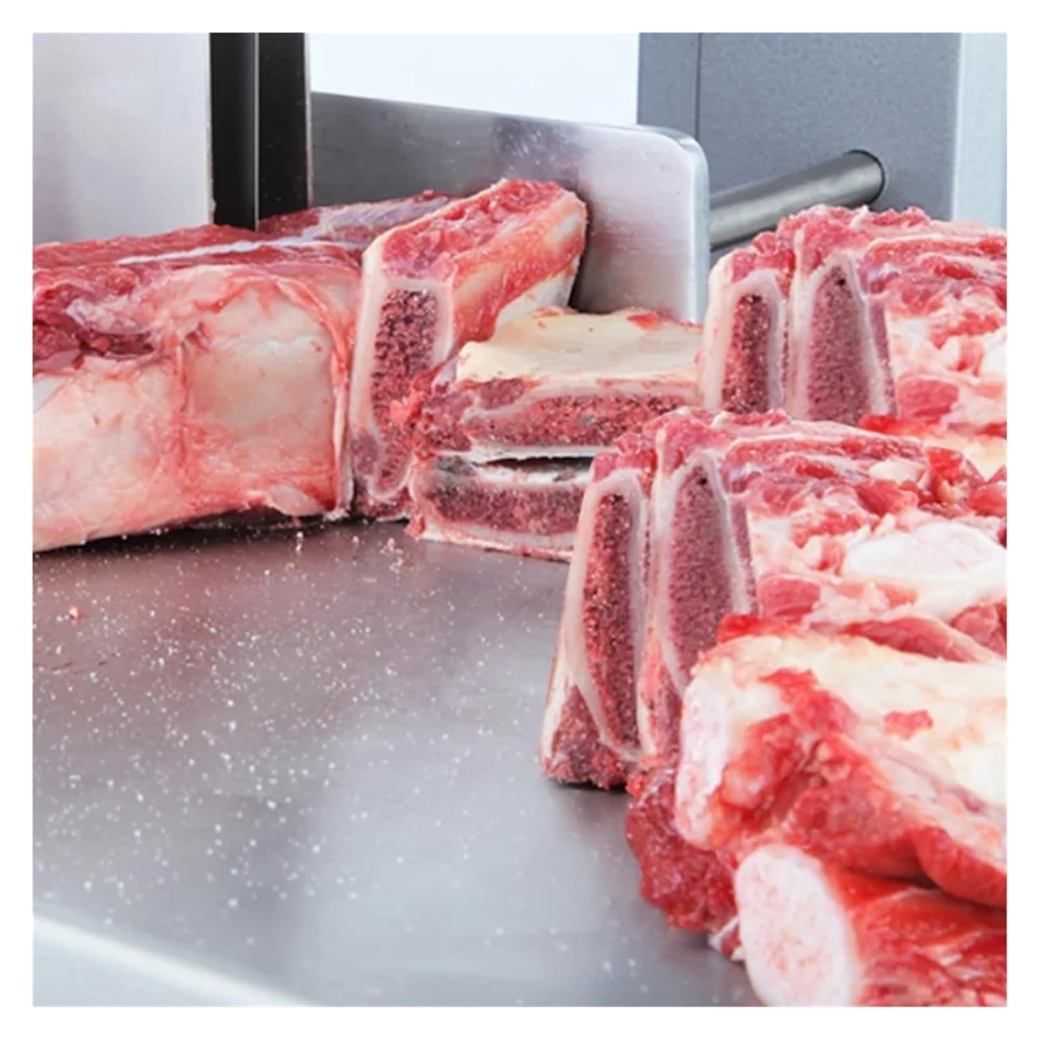 1PCS band saw blades for cutting frozen fish 1200-3200mm Food saw blades Width 16/19mm(19x0.55mm 4Tp,Length 1200mm)