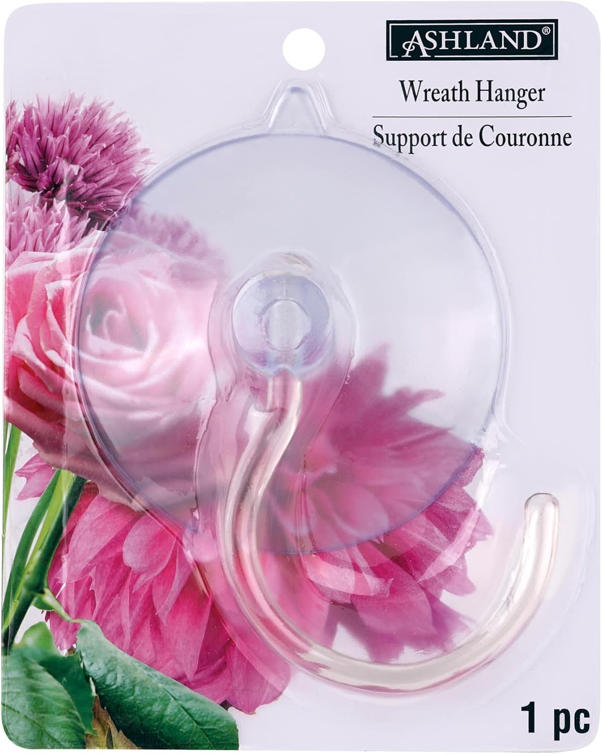 Ashland Suction Cup Wreath Hanger, 24 Pack