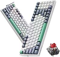 Teclado Mecanico Machenike K500-B94, Branco RGB