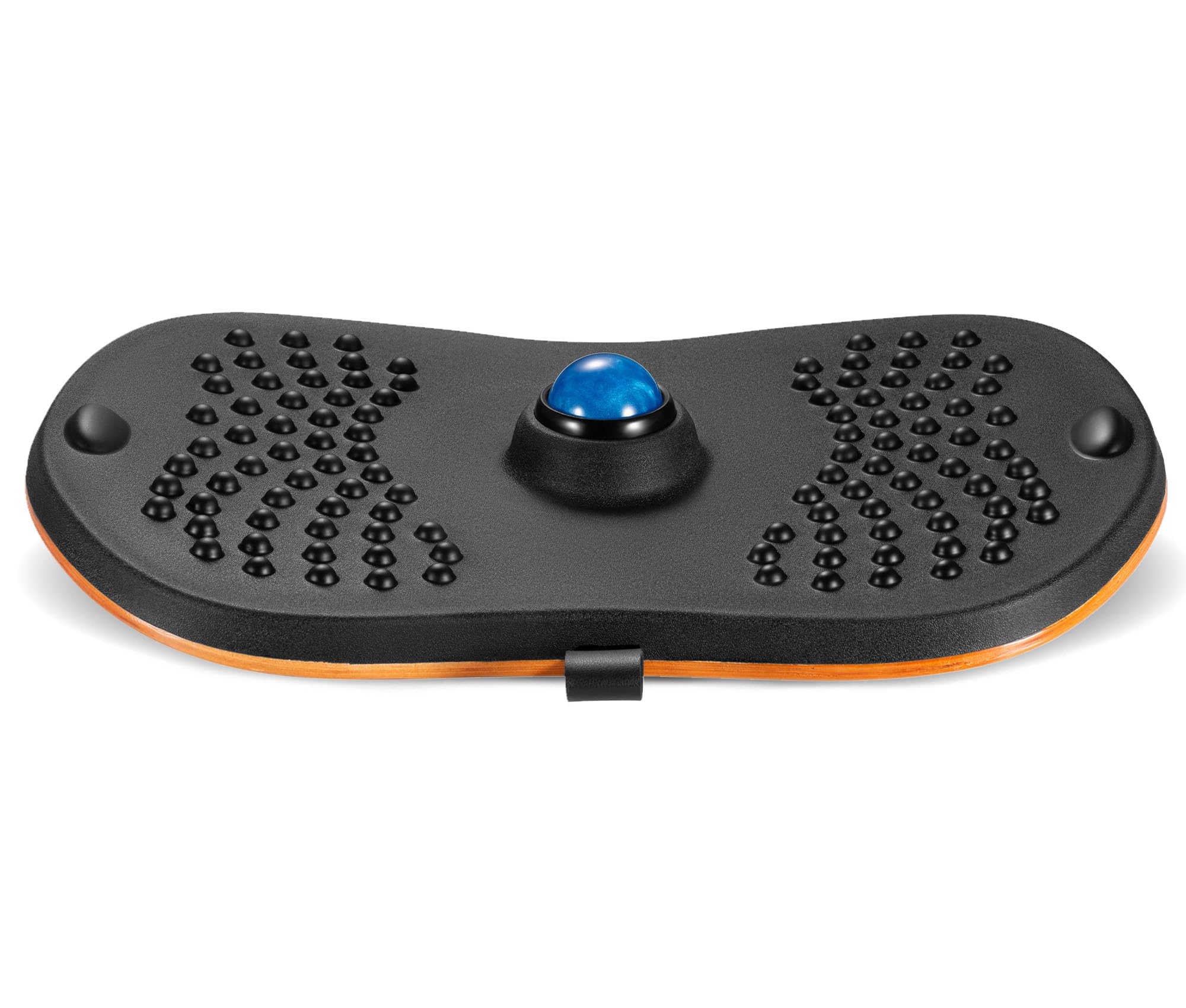 Ergolutions® Balance Board - Förderung aktiver Stand, ergonomische Haltung, Gleichgewicht & Koordination, rutschfestes Design, Fußmassage, Pappelholz, ideal für Büro/Homeoffice, bis 150kg