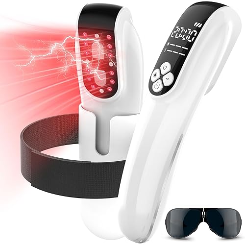 Upgrade Cold Laser Therapy Device, 2-in-1 Laser Therapy Device (4x808nm