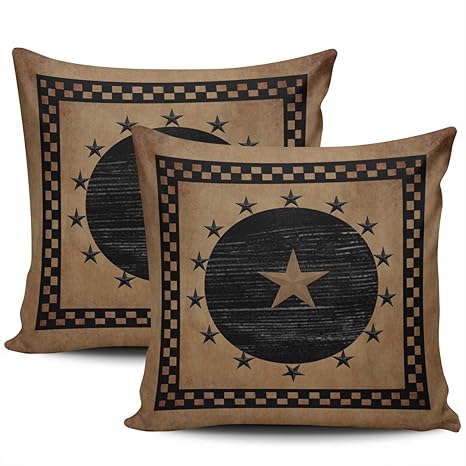 primitive throw pillows