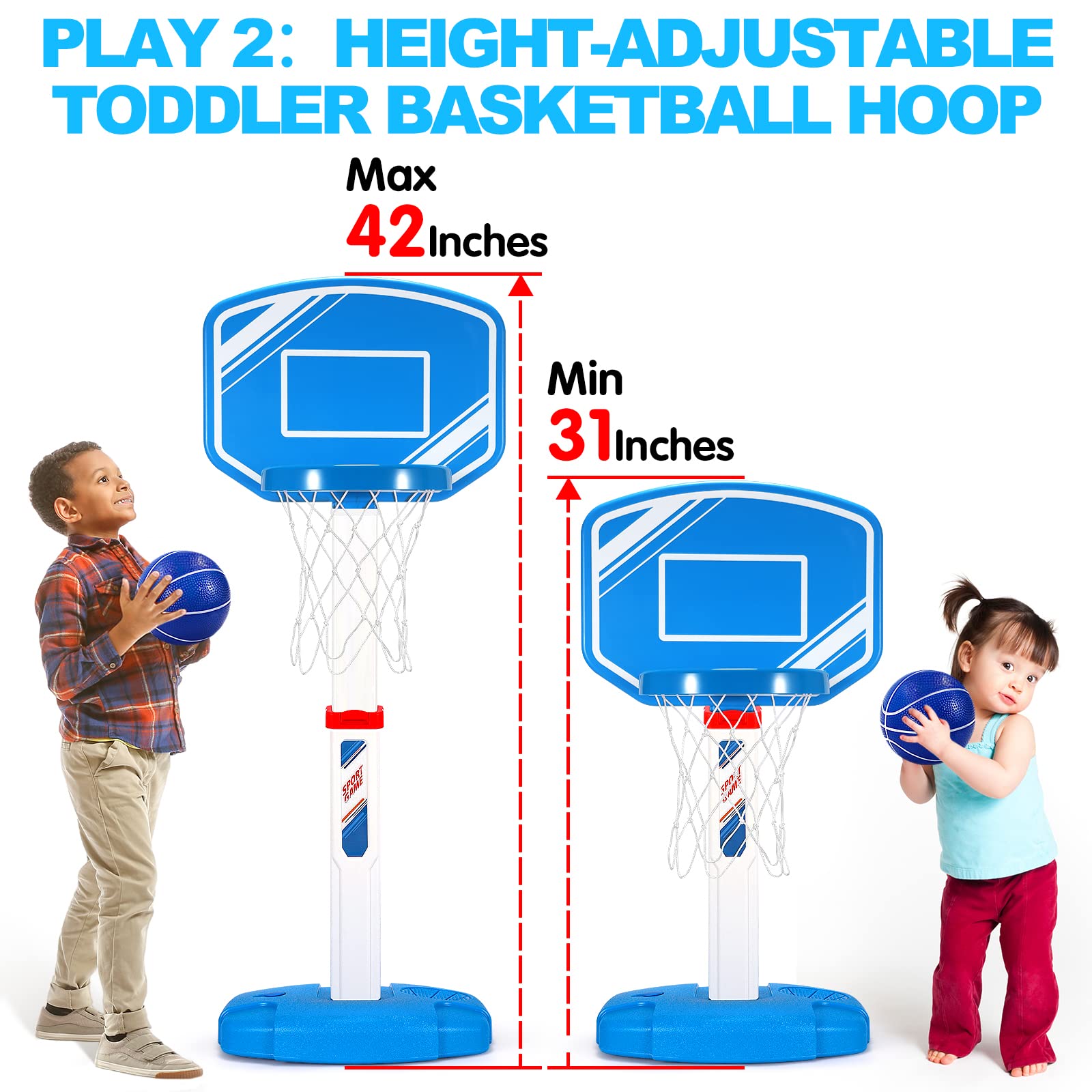 Pool Basketball Hoop Poolside Basketball Hoop for Swimming Pool