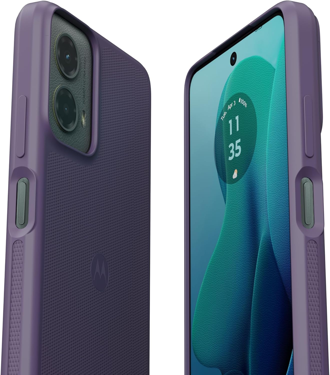 Motorola Moto G 5G (2024) Protective Bundle- Phone Case + 9H Tempered Glass Screen Protector - Daybreak