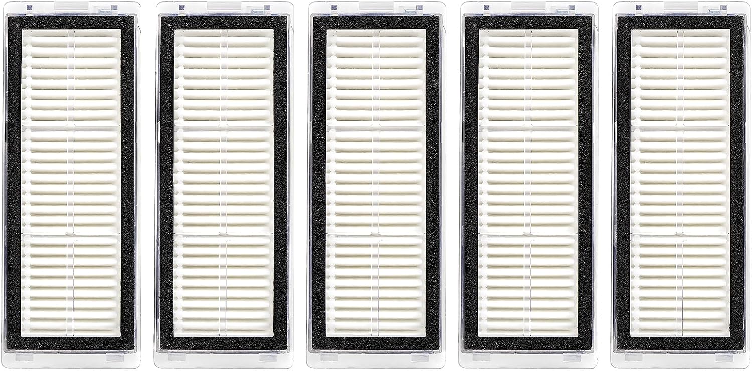 (5 Pieces) HEPA Filters For Dreame L20 Ultra/L30 Ultra Robot Vacuum, Replacement Filter Kit For Enhanced Air Quality And Cleaning Performance.