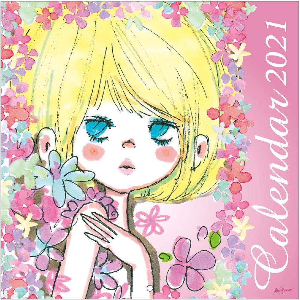 Japanese Calendar Sunstar Stationery ADO Mizumori 2021 Calendar Wall Hanging S8518467