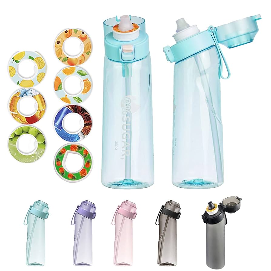 Amazon.co.jp: DLJJPHFZ スポーツ用水筒，650Ml エアアップ