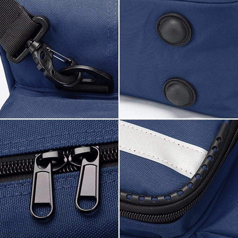 Erste-Hilfe-Rucksack, Große Kapazität, Wasserdicht, Multifunktional, Verstellbaren Schultergurten, Tragbarer Notfallrucksack (leer) Für Wandern Und Outdoor-aktivitäten