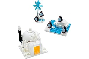 Penguin Igloo Building Blocks for Kids