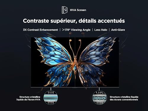 TCL 65V6C 65 Pouces Direct LED Smart TV 4K HDR Powered by Google (Dolby Audio, Motion Clarity, Compatible avec Google Assistant & Alexa, 2025 New Model) - 9