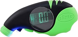 Slime 20475 Elite Digital Tire Gauge for Cars and Trucks with Big, Bright Screen