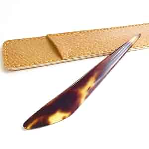 本べっ甲 菓子楊枝 木箱入り 本べっ甲 菓子楊枝 木箱入り