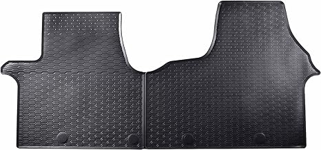 Renault Trafic III 2014 Tailored Rubber Car Mats | Durable Material | Non-Slip Surface | Waterproof