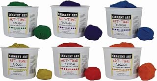 Sargent Art 6 Color Dough Set, 3 Pounds Each, Art-Time Artist Dough, 18-Pound Assortment